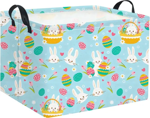 Vista 61 de Cesta rectangular de almacenamiento para bebés y niños, para el hogar, cocina, niñas, lindo contenedor de almacenamiento de juguetes, organizador