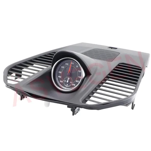 Vista 6 de Cronómetro Deportivo Montado en Tablero para Porsche 911 2013-2019, Panel Negro y Reloj Negro