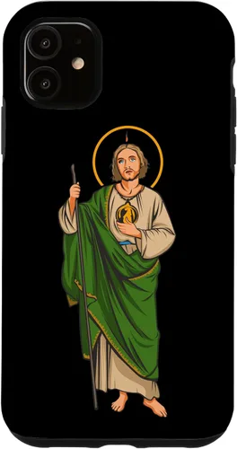 Vista 8 de San Judas Tadeo, Santo de las causas difíciles - Funda para iPhone 17