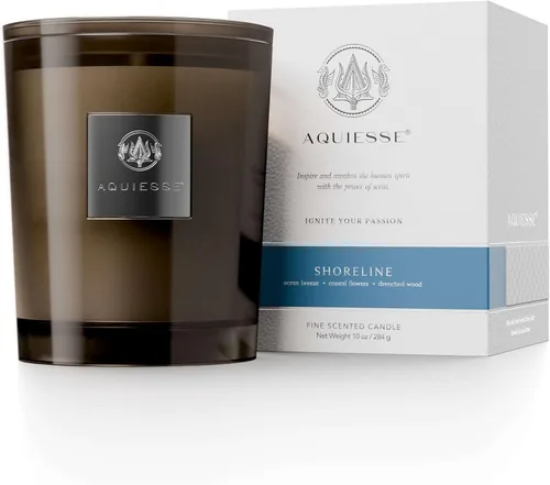 Vista 10 de Aquiesse Vela grande perfumada Black Orchid de 10 onzas
