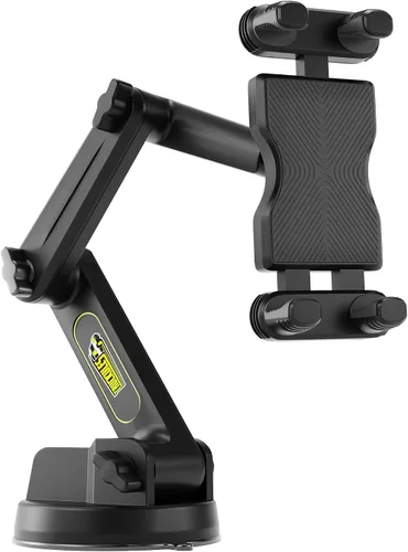 Vista 10 de Soporte para Tableta de Camión Montaje de Tableta - Soporte para iPad para Camión, Ventosa Súper Resistente de Servicio Pesado, Brazo Largo de 16.7
