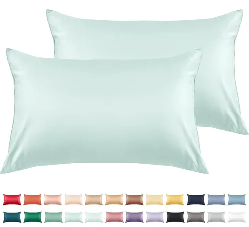 Vista 40 de Warmstar Juego de 2 fundas de almohada de algodón tamaño Queen, fundas de almohada de 600 hilos de 20 x 30 pulgadas, fundas de almohada de algodón