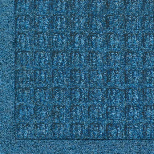 Vista 16 de Tapete de entrada Andersen Waterhog Fashion de fibra de polipropileno para interior/exterior, goma SBR, 3/8” pulgadas de grosor., Bluestone, 1