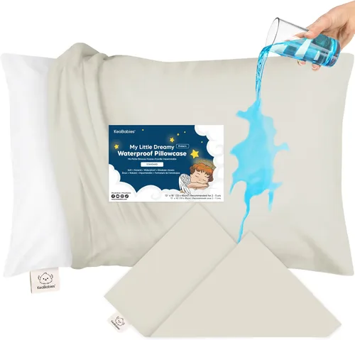 Vista 10 de KeaBabies - Funda de almohada de algodón orgánico de 13 x 18 pulgadas, ABC Abc Tierra