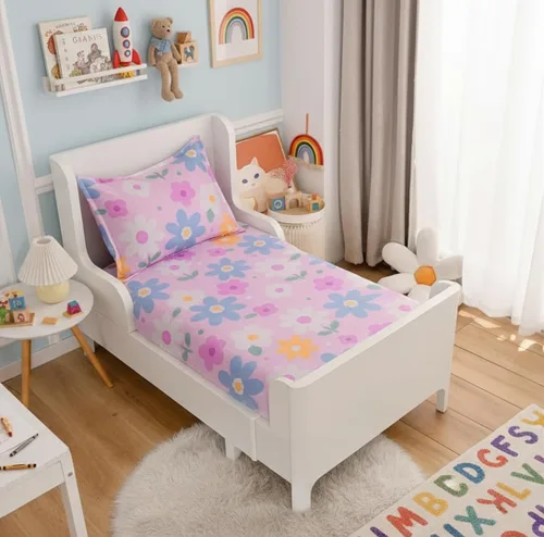 Vista 18 de 2PCS Cute Puppy Patterns Soft Bed Fitted Sheet and Pillowcase Set,Doggy Doggies Pattern Printed Sheets for Kids Boys Teens Full Size Bed 2 piezas