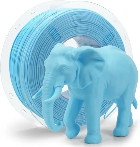Vista 19 de Voxelab Filamento para impresora 3D, filamento PLA Pro (PLA+) de 0.069 pulgadas, precisión dimensional +/- 0.001 in, material de impresión 3D de 2.2