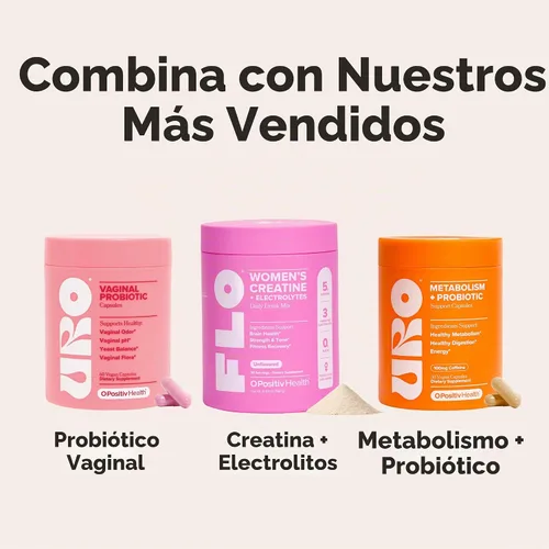 Vista 7 de FLO - Creatina + electrolitos para mujer para fuerza y tono, 30 porciones