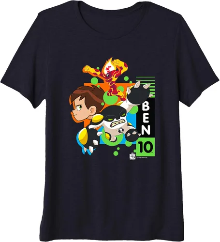 Vista 3 de Ben 10 The Vibe Premium Camiseta