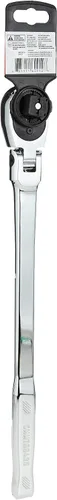 Vista 2 de CRAFTSMAN Trinquete de cabeza flexible, mango largo de cabeza de pera, SAE, 72 dientes, 1/2 pulgada (CMMT99430)