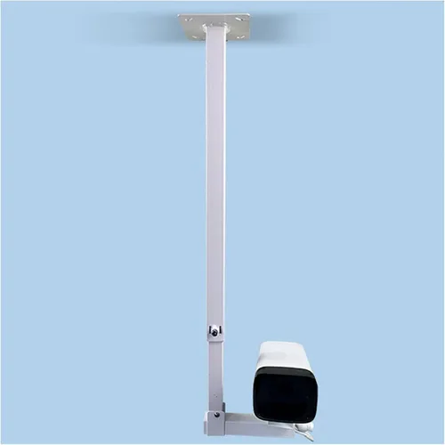 Vista 6 de Universal Security Camera Mount Bracket, Indoor/Outdoor Camera Ceiling Mount Bracket Stand, Projector Long Arm Bracket, Adjustable Monitor Bracket