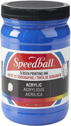Vista 8 de Speedball 004657 Tinta acrílica para serigrafía, 32.0 fl oz, 32 onzas líquidas, color negro