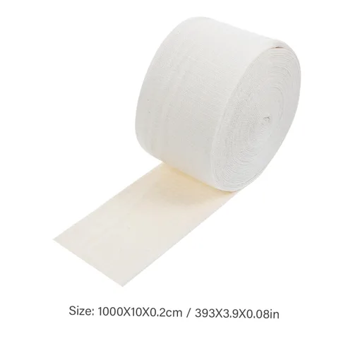 Vista 2 de CALLARON Vendaje de algodón de alta elasticidad para soporte de compresión, cubierta tubular transpirable para heridas, lesiones y esguinces