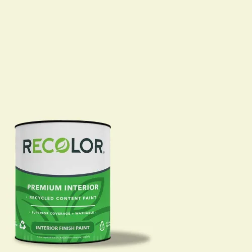 Vista 7 de RECOLOR Pintura de Látex Ecológica Premium para Interiores para Paredes, Muebles y Habitaciones con Acabado Cáscara de Huevo, 1 Cuarto de Galón