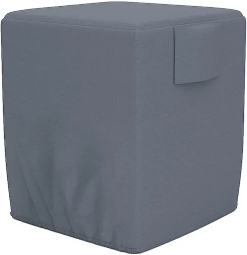 Vista 10 de AKEfit Cubierta de Aire Acondicionado para Exterior, Impermeable de Servicio Pesado, Defensor de AC con Tela Oxford Duradera, Protector de AC Negro