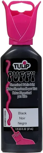 Vista 3 de Tulip Pintura dimensional para tela de 1-1/4 onzas, purpurina y diamante
