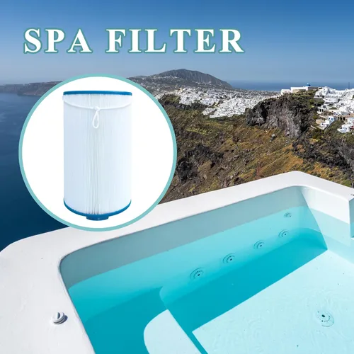 Vista 7 de Filtro de spa compatible con FC-2402, Watkins 303279, 5CH-37,78460, PFF42TC-P4, paquete de 2