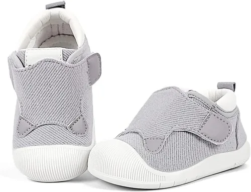 Vista 14 de OAISNIT Zapatos deportivos ligeros para bebés, niños y niñas, transpirables, antideslizantes, para primeros pasos
