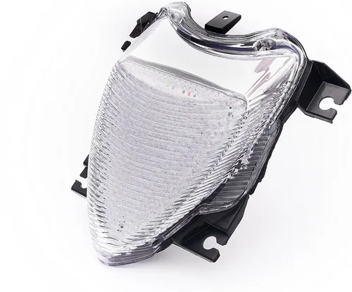 Vista 2 de Luz trasera LED para motocicleta con intermitentes compatible con Boulevard M109/R; Intruder 1800; VZR1800 Lente transparente