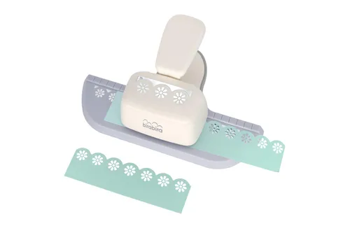 Vista 12 de Bira Craft Perforadora de papel de borde continuo para álbumes de recortes, tarjetas, artes (ángeles)