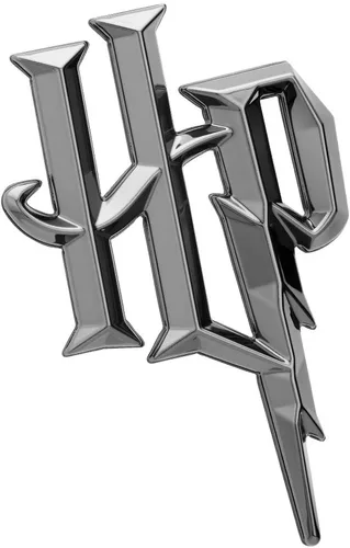 Vista 6 de Fan Emblems Harry Potter 3D HP Logo Insignia del coche (cromo)