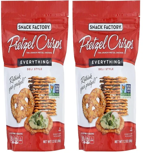 Vista 2 de Snack Factory Pretzel Crisp Everything