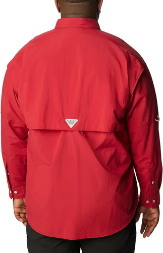 Vista 7 de Columbia Discontinued PFG Bahama II Camisa de manga larga para hombre Remolacha
