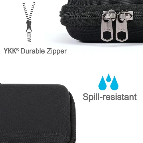 Vista 3 de RAIACE Estuche de almacenamiento rígido compatible con Logitech MX Keys Mini teclado mecánico inalámbrico de rendimiento iluminado. (solo funda)