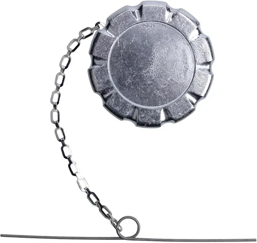 Vista 7 de Tapa de combustible diésel de bloqueo, tamaño nominal de 3", 1/4 de vuelta, sin ventilación, tapa de combustible de aluminio para Freightliner