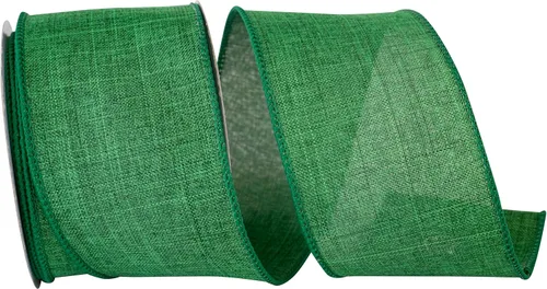 Vista 65 de Cinta Reliant Ribbon 92573W-031-09K para borde con alambre Everyday Linen Value, 1-1/2 pulgadas x 50 yardas, color negro