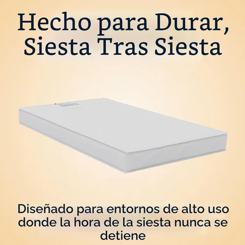 Vista 5 de Foundations Infapure - Colchón de espuma para cuna, de 2 pulgadas, ligero e hipoalergénico, para usar con cunas mini, portátiles y compactas, hecho