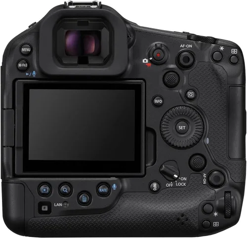 Vista 3 de Canon EOS R1 Cámara sin espejo Flagship Full Frame 24.2MP Sensor 6K Video Dual Pixel AF Disparo de alta velocidad profesional (6577C002) Canon RF