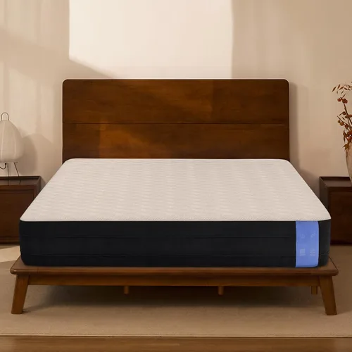 Vista 21 de FLEXISPOT Hako G1 Queen Solid Wood Bed with USA-Assembled Mattress