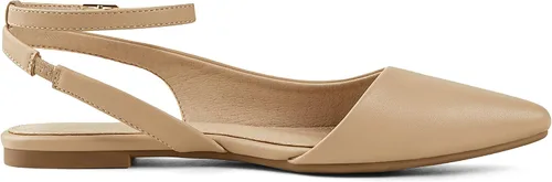 Vista 4 de Arromic Zapatos planos con puntera puntiaguda para mujer, con correa ajustable en el tobillo, zapatos sin cordones