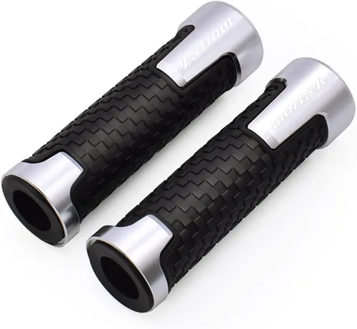 Vista 8 de Juego de manillar de motocicleta de 7/8 pulgadas de goma metálica para Suzuki DL650 DL1000 Vstrom V-Strom 650 1000 1050/1050/xt (color: negro)
