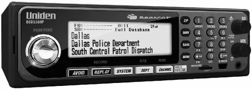 Vista 7 de Uniden Escáner portátil digital de la serie HomePatrol BCD436HP. TrunkTracker V, programación simple, alerta de emergencia/clima S.A.M.E. cubre EE.