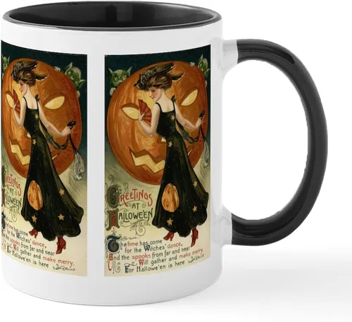 Vista 27 de CafePress Sincere Pumpkin Patch Mug Taza de café de cerámica de 11 oz (11.0 fl oz)