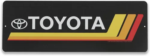 Vista 13 de Letrero redondo de metal para Toyota Land Cruiser Off-Road – Letrero retro de Toyota para garaje, tienda o cueva de hombre