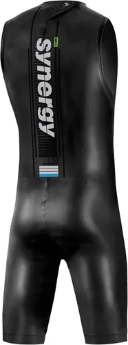 Vista 2 de Synergy Men's Volution 3/2mm Triathlon Wetsuit - Sleeveless Shorty Open Water