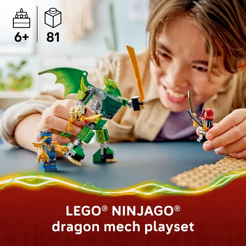 Vista 2 de LEGO NINJAGO Lloyd's Dragon Mech Battle Pack 71862