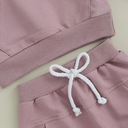 Vista 6 de Mubineo Conjunto de sudadera de manga larga para bebé niño y niña, para otoño e invierno