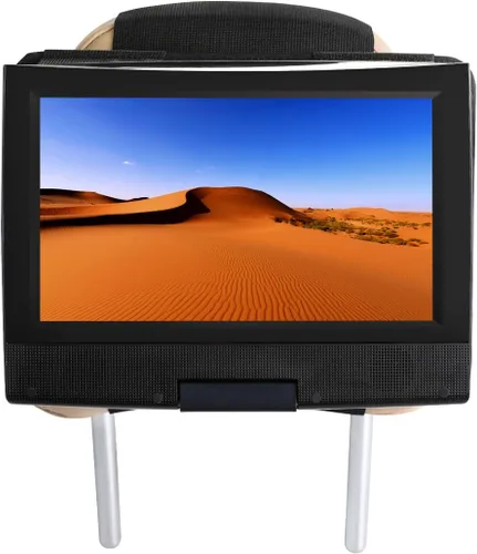 Vista 7 de Qenker - Soporte para reposacabezas para reproductor de DVD, portátil, para montaje en reposacabezas del asiento trasero del coche, para reproductor