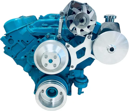 Vista 2 de Pontiac alternador y soporte de dirección asistida 350 400 455 Alt PS 1
