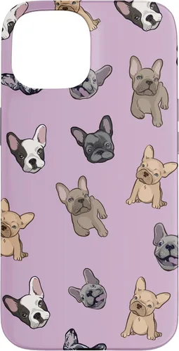 Vista 6 de Linda funda de teléfono Bulldog francés para iPhone 17