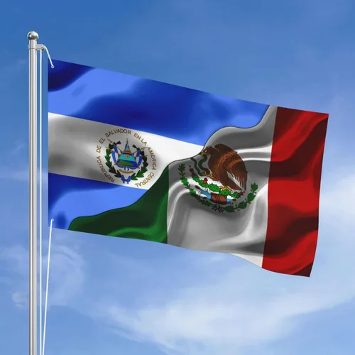Vista 11 de Banderas de bandera mexicana de Cuba y Michoacán para exteriores de 3 x 5 pies, tres capas de tela para coser a doble cara, impresión de 3 x 5 pies