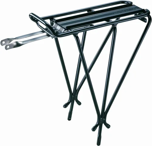 Vista 6 de Tronco de portabicicletas con bolsillo frontal y lados de bucle para aplicación de parche - Negro