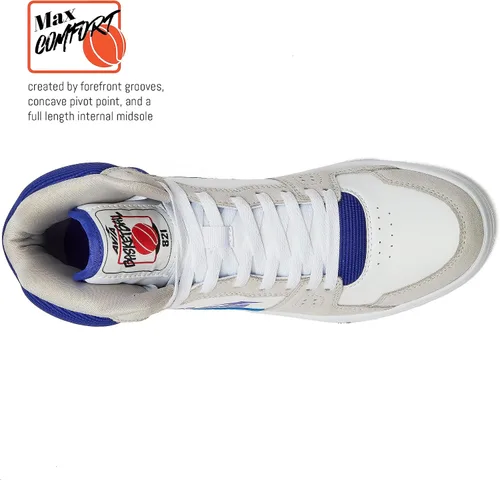Vista 4 de Avia 821 - Tenis altos para hombre, para interiores o exteriores, zapatos de baloncesto para hombre, tallas 7 a 16, zapatos retro de caña alta
