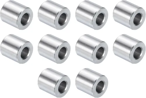 Vista 23 de uxcell 10 piezas de espaciador de acero inoxidable de 3/8" de diámetro interno x 3/4" de diámetro exterior x 1" de longitud, espaciador de rosca