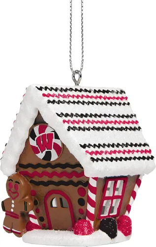 Vista 2 de FOCO NCAA Unisex-Adult Gingerbread House Holiday Christmas Tree