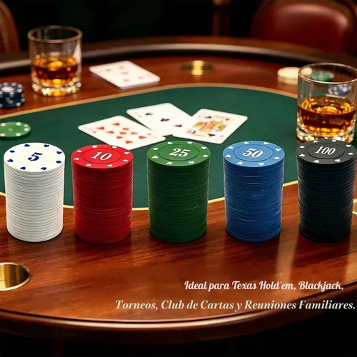 Vista 7 de SEETOOOGAMES Casino Poker Chips Denominations