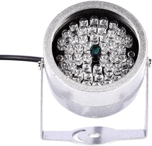 Vista 7 de Fosa 140 luces LED de visión nocturna infrarroja impermeable para cámara CCTV de seguridad